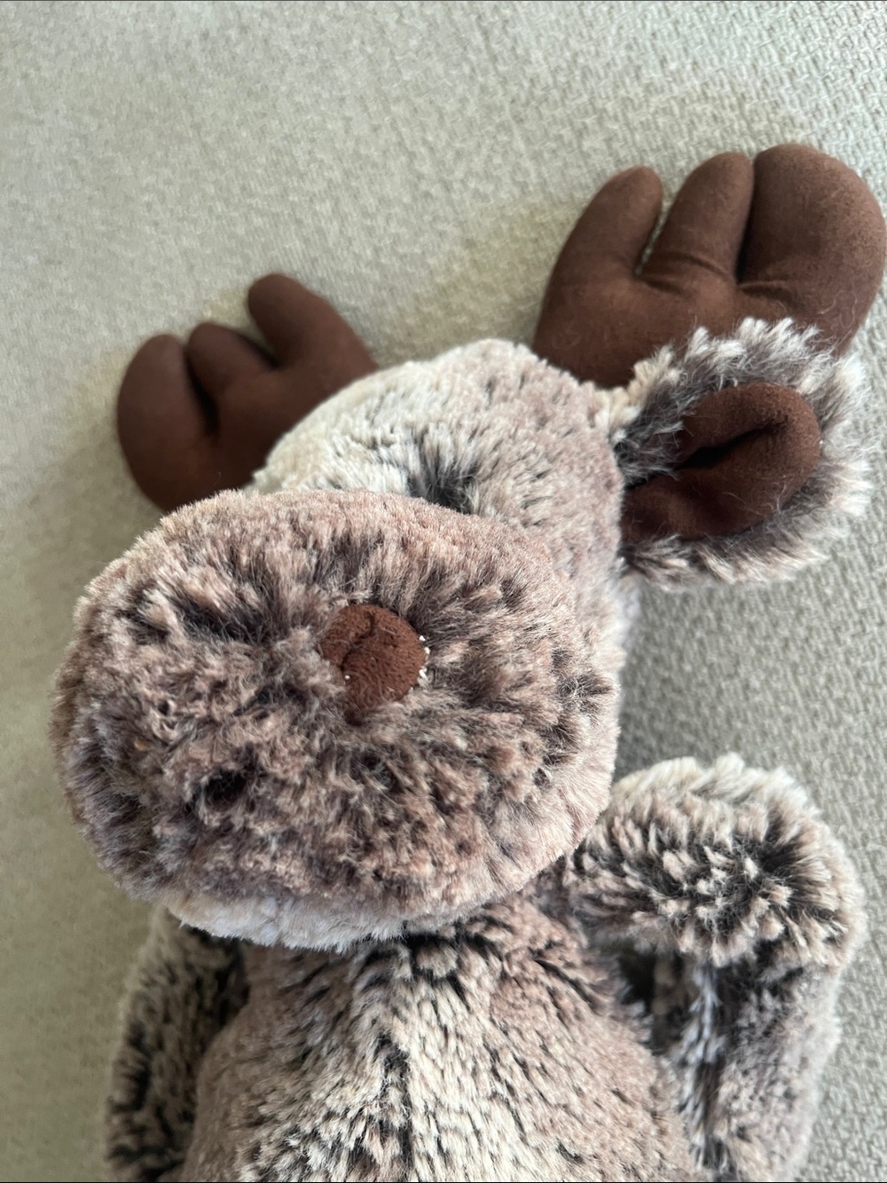 Jellycat London Medium Bashful Woodland Marty Moose Plush Stuffed Animal Toy - Picture 6 of 6